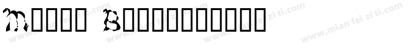 Manic Brush字体转换